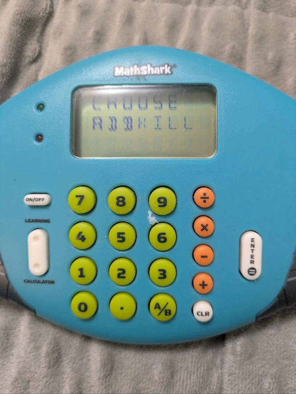 Math Shark Electronic Learning Toy